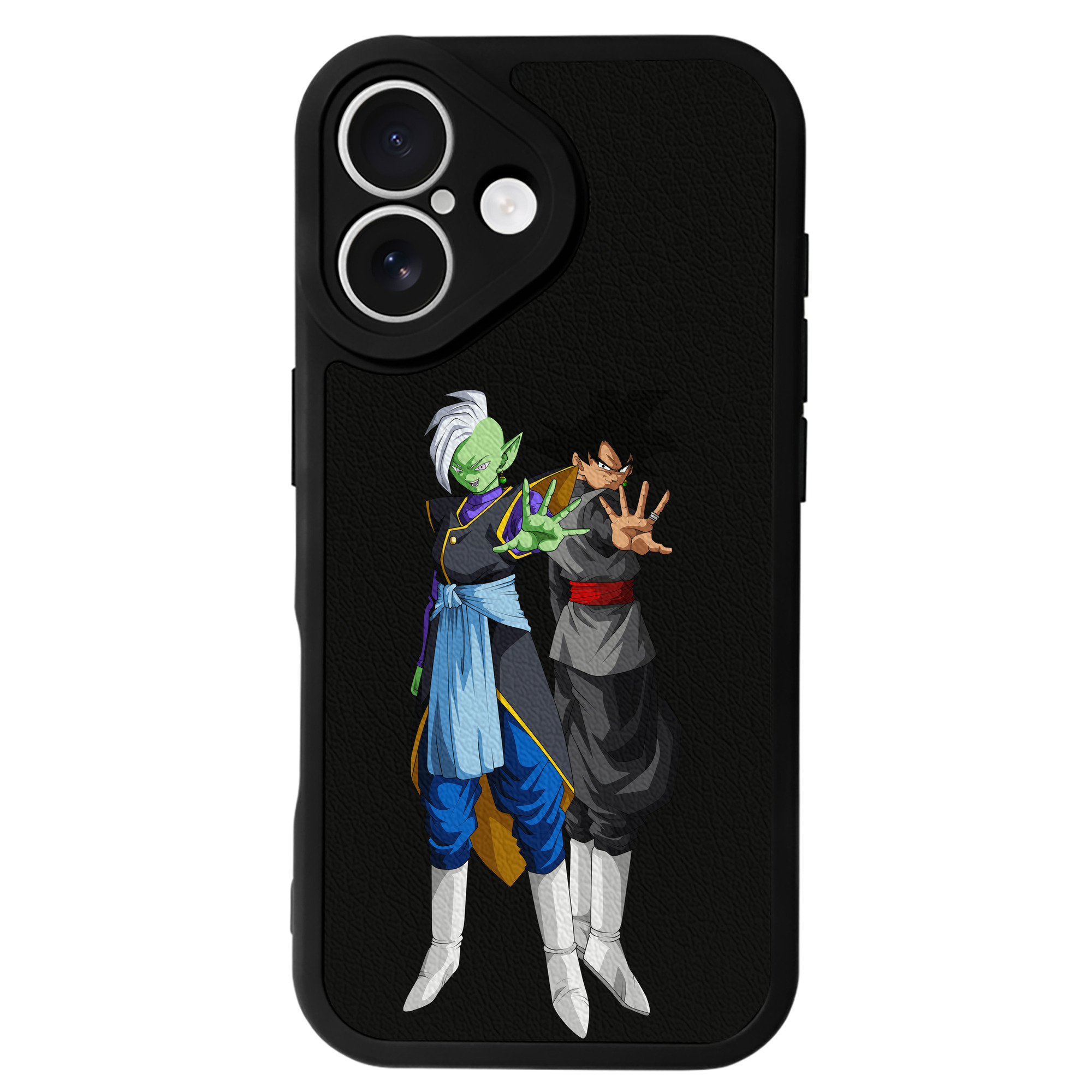 （画像用） ドラゴンボール DRAGON BALL 【iPhone 16シリーズ対応】シリコンスマホケース（レザー調） 材質：シリコン